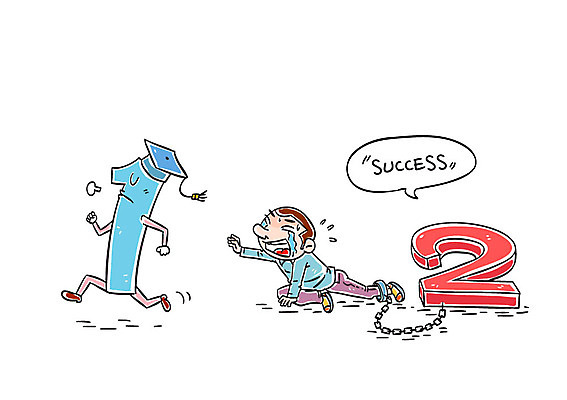 전신 1 교육 남자 2 일러스트 학사모 성공 한명 성인 눈물 족쇄 국내일러스트 AI파일 모자_잡화 감정 컨셉 졸업 사람 파일형식 벡터