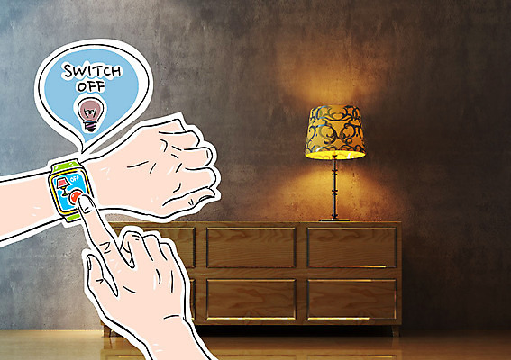 편집 편집이미지 손 조명 신체부위 스탠드 스마트 서랍장 전구모양 스마트워치 사물인터넷 4차산업 이미지편집 AI파일 모양 산업 가구 컨셉 전구 정보기술 사람 스마트기기 웨어러블 파일형식 벡터