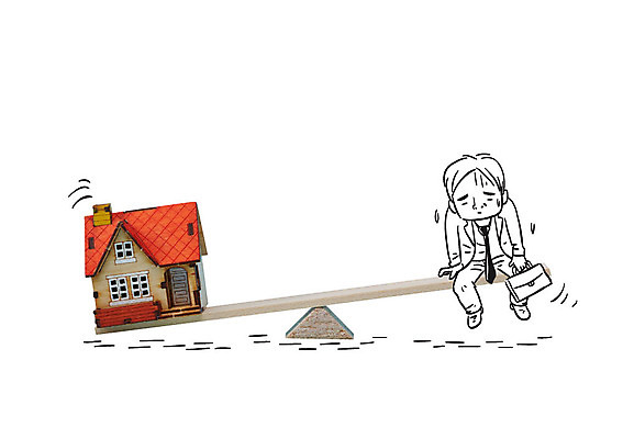 편집 편집이미지 남자 서류가방 부동산 주택 한명 성인 비즈니스맨 시소 이미지편집 AI파일 1 가방 비즈니스 사람 건물 직장인 재산 놀이기구 파일형식 벡터