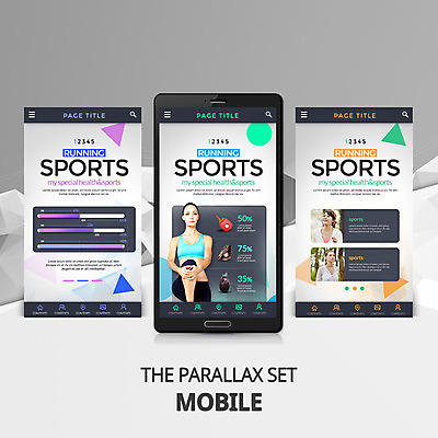 PSD 외국인 템플릿 여자 스포츠 웹템플릿 모바일 수치 그래프 건강 성인 세명 한국인 모바일템플릿 모바일웹 패럴렉스 이미지템플릿 사람 동양인 인종 파일형식