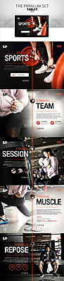 PSD 템플릿 여자 남자 스포츠 웹템플릿 건강 여러명 성인 태블릿 홈페이지 홈페이지시안 한국인 권투글러브 역기 시차스크롤 반응형 패럴렉스 이미지템플릿 다수 사람 동양인 전자제품 스마트기기 글러브 파일형식