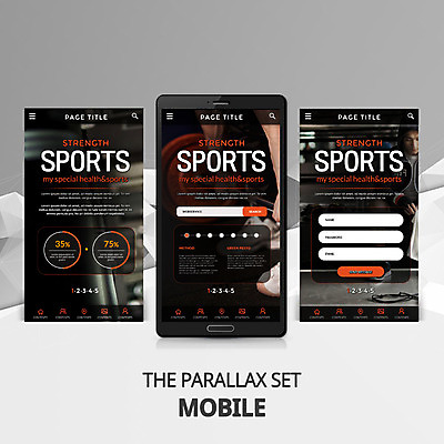 PSD 템플릿 남자 스포츠 웹템플릿 모바일 건강 성인 두명 한국인 역기 모바일템플릿 모바일웹 패럴렉스 이미지템플릿 사람 동양인 파일형식