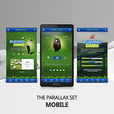 PSD 템플릿 남자 스포츠 웹템플릿 골프 모바일 골프공 건강 한명 성인 골프채 한국인 모바일템플릿 모바일웹 패럴렉스 이미지템플릿 1 공 골프용품 사람 동양인 구기 파일형식