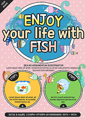 PSD 템플릿 웹템플릿 이벤트페이지 어류 이벤트 사람없음 어항 돌고래 반려 이미지템플릿 포유류 수중동물 페이지 파일형식