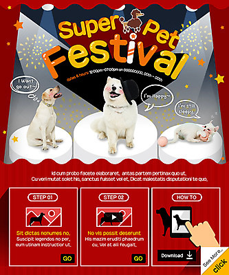 PSD 템플릿 반려견 웹템플릿 이벤트페이지 이벤트 사람없음 반려동물 축제 고양이 털실 강아지 반려 이미지템플릿 동물 포유류 실 개 페이지 파일형식