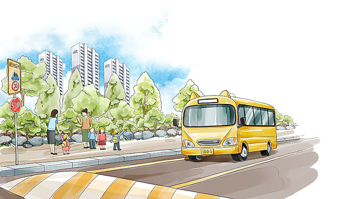 주간 PSD 나무 여자 남자 도로 어린이 교통수단 백그라운드 교통 일러스트 수채화 버스 아파트 여러명 성인 야외 유치원 유치원생 도로표지판 교통표지 방지턱 셔틀버스 국내일러스트 자연요소 식물 교육 길 육상교통 다수 교통시설 대중교통 주택 사람 표지판 파일형식