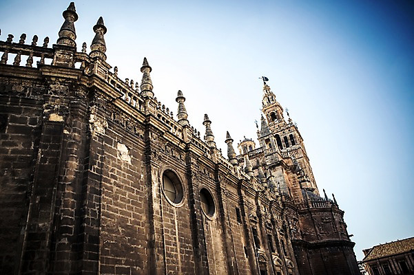 포토 JPG 주간 해외풍경 계절 유럽 여행 풍경 사람없음 야외 여름 성당 천주교 스페인 대성당 안달루시아 세비아 국내포토 자연요소 해외 나라 종교 종교건축 파일형식