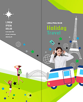 PSD 템플릿 표지디자인 북디자인 출판디자인 여자 표지 리플렛 해외여행 여행 2단접지 북커버 배낭 팜플렛 상반신 20대 성인 세명 지구본 헤드폰 음악감상 기차 한국인 에펠탑 가교 이미지템플릿 해외 건축물 육상교통 음향기기 가방 대중교통 사람 동양인 청년 감상 파리 랜드마크 파일형식