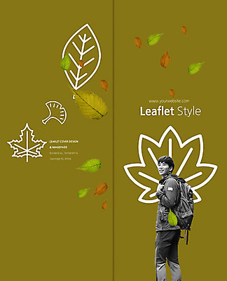 PSD 템플릿 표지디자인 북디자인 출판디자인 표지 남자 리플렛 여행 2단접지 북커버 배낭 나뭇잎 한명 서기 웃음 팜플렛 20대 성인 옆모습 트래킹 한국인 가을 등산복 가을여행 이미지템플릿 1 옷 계절 뷰포인트 잎 가방 모션 레저 표정 사람 동양인 청년 등산 파일형식 가을_계절