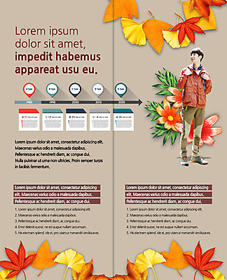 전신 PSD 템플릿 표지디자인 북디자인 출판디자인 남자 꽃 내지 리플렛 여행 단풍 낙엽 2단접지 북커버 배낭 한명 서기 팜플렛 20대 성인 트래킹 한국인 가을 등산복 은행잎 가을여행 이미지템플릿 식물 1 옷 계절 잎 가방 모션 레저 사람 동양인 청년 등산 파일형식 가을_계절