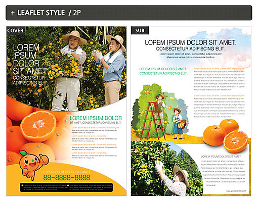 템플릿 남자 ZIP 포스터 음식 리플렛 귤 여러명 성인 한국인 농부 과수원 전단템플릿 전단 인디자인 INDD 이미지템플릿 직업 다수 농업 과일 사람 동양인 홍보물 파일형식