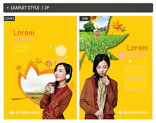 템플릿 여자 ZIP 포스터 리플렛 여행 단풍 성인 세명 헤드폰 한국인 가을 전단템플릿 전단 가을여행 인디자인 INDD 이미지템플릿 계절 음향기기 잎 사람 동양인 홍보물 파일형식 가을_계절