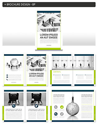 템플릿 ZIP 서류가방 비즈니스 팜플렛 사람없음 지구본 미니어처 바코드 인디자인 INDD 이미지템플릿 가방 모형 파일형식