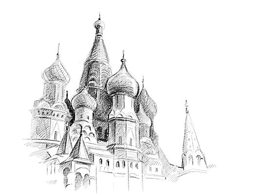 PSD 일러스트 건축양식 캘리그라피 해외건축 서양건축 유럽건축 풍경 사람없음 관광지 성당 러시아 성바실리성당 국내일러스트 해외 건축 유럽 여행 종교건축 파일형식