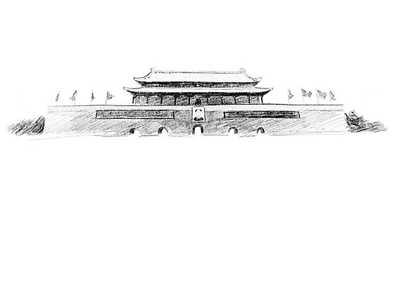 PSD 건축 고건축 일러스트 캘리그라피 해외건축 사람없음 관광지 중국 동양건축 문화재 베이징 천안문 국내일러스트 해외 건축물 아시아 여행 파일형식 동양