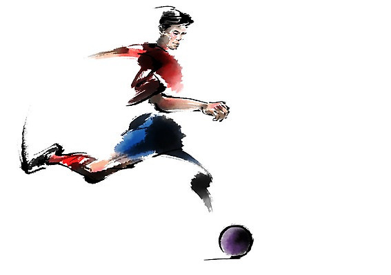 전신 PSD 남자 일러스트 캘리그라피 축구공 축구선수 한명 성인 축구 슛 월드싸커 국내일러스트 1 스포츠 공 축구용품 운동선수 사람 구기 파일형식