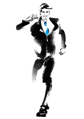 전신 PSD 남자 일러스트 캘리그라피 한명 성인 달리기 기쁨 비즈니스맨 국내일러스트 1 감정 비즈니스 모션 사람 직장인 파일형식