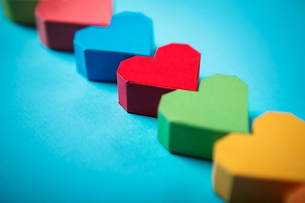 포토 JPG 기념일 종이 백그라운드 사랑 사람없음 아웃포커스 하트 페이퍼아트 오브젝트 국내포토 모양 감정 촬영기법 이벤트 파일형식