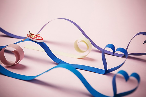 포토 JPG 기념일 종이 파도 백그라운드 사랑 사람없음 미니어처 하트 보트 페이퍼아트 오브젝트 노 국내포토 모양 감정 바다 배_교통 이벤트 모형 선박 파일형식