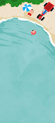 주간 PSD 남자 수영복 어린이 바다 일러스트 물놀이 성인 해변 야외 두명 파라솔 절기 대서 트랙터 튜브 국내일러스트 자연요소 옷 계절 놀이 사람 농기계 특수차량 파일형식