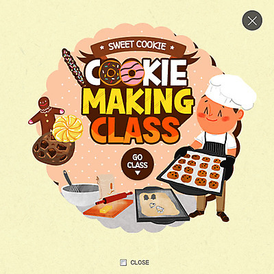 PSD 템플릿 여자 음식 웹템플릿 팝업 웹팝업 한명 이벤트 성인 쿠키 도넛 제빵 제빵도구 레이어팝업 제빵사 이미지템플릿 직업 1 디저트 사람 제과제빵 파일형식