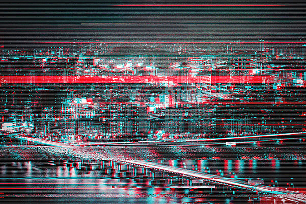 JPG 편집 편집이미지 경고 빌딩 사람없음 도시 뉴스 사회이슈 디지털합성 합성 번짐 노이즈 디지털아트 미세먼지 편집실사 컨셉 건물 CG 먼지 파일형식 효과