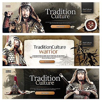 PSD 템플릿 전통 배너 명절 남자 웹템플릿 캘리배경 성인 세명 30대 한국인 전통체험 장군 갑옷 이벤트배너 웹배너 사극 이미지템플릿 직업 기념일 백그라운드 사람 동양인 장년 체험 보호장비 파일형식