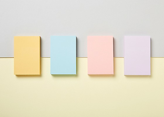 포토 JPG 스튜디오촬영 종이 실내 사람없음 하이앵글 오브젝트 포스트잇 국내포토 뷰포인트 내부 메모지 파일형식