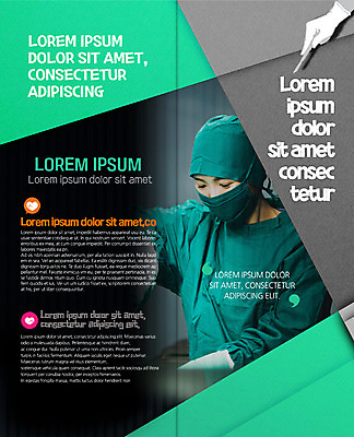 PSD 템플릿 편집 표지디자인 북디자인 손 출판디자인 여자 내지 리플렛 2단접지 북커버 의학 병원 마스크 한명 팜플렛 상반신 성인 30대 한국인 의사 수술 수술복 수술장갑 메스 수술모 이미지템플릿 1 장갑 사람 동양인 신체부위 치료 장년 의료진 가운 수술도구 파일형식