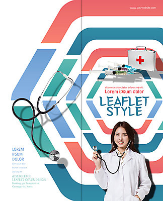 PSD 템플릿 편집 표지디자인 북디자인 출판디자인 여자 표지 리플렛 2단접지 북커버 의학 청진기 병원 주사기 한명 웃음 팜플렛 상반신 20대 성인 한국인 의사 구급상자 이미지템플릿 1 의료기기 표정 사람 동양인 청년 의료진 의료용품 파일형식 직업 인종