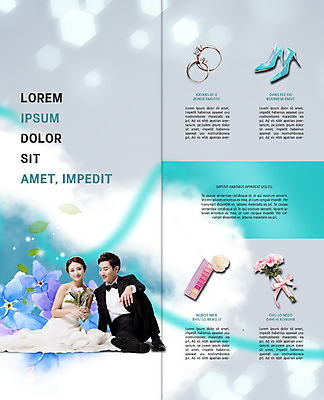 PSD 템플릿 편집 표지디자인 북디자인 커플 출판디자인 여자 남자 내지 리플렛 부케 웨딩드레스 결혼 2단접지 북커버 앉기 정장 턱시도 팜플렛 성인 두명 30대 한국인 하이힐 커플반지 립파레트 이미지템플릿 드레스 옷 구두 꽃다발 관계 모션 사람 동양인 이벤트 장년 반지 여성화 파일형식