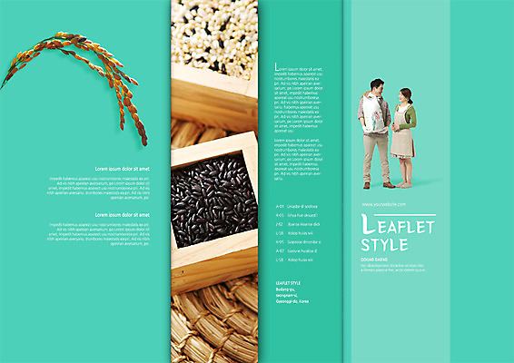 PSD 템플릿 편집 표지디자인 북디자인 부부 출판디자인 여자 표지 남자 음식 리플렛 40대 북커버 3단접지 곡류 팜플렛 성인 두명 한국인 농부 유기농 이삭 되 검은쌀 이미지템플릿 직업 웰빙 커플 중년 사람 동양인 쌀 파일형식