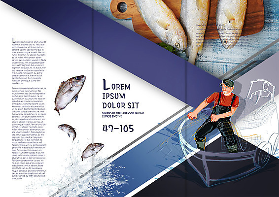 PSD 템플릿 편집 표지디자인 북디자인 출판디자인 노년 남자 내지 음식 리플렛 북커버 3단접지 도마 어류 팜플렛 두명 그물 어선 어부 튀는물 고기잡이 이미지템플릿 직업 배_교통 주방용품 어업 사람 성인 수중동물 액체표현 스플래쉬 파일형식