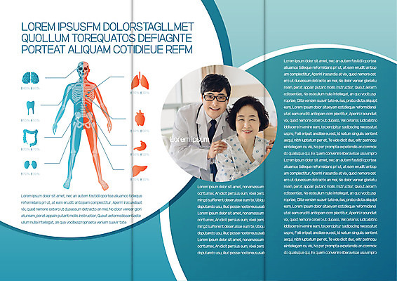 템플릿 편집 표지디자인 북디자인 출판디자인 여자 남자 내지 리플렛 신체 북커버 3단접지 의학 웃음 팜플렛 상반신 두명 30대 한국인 환자 의사 심장 허파 치아 60대 뇌 간 대장 위장 이미지템플릿 AI파일 노년 표정 사람 동양인 장년 의료진 소화기관 장기_의학 호흡기관 파일형식 벡터