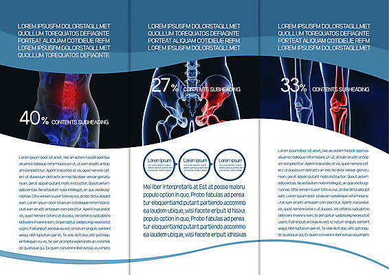 템플릿 편집 표지디자인 북디자인 출판디자인 내지 리플렛 신체 북커버 3단접지 의학 뼈 팜플렛 사람없음 관절염 무릎 허리디스크 디스크용량 이미지템플릿 AI파일 신체부위 디스크_질병 질병 파일형식 벡터