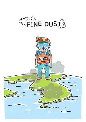 전신 남자 일러스트 한명 서기 성인 환경 한반도 방독면 지구모양 미세먼지 국내일러스트 AI파일 모양 1 지구 모션 마스크 사람 먼지 파일형식 벡터