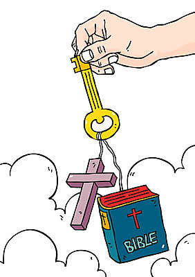 구름 손 기독교 십자가 일러스트 열쇠 들기 신체부위 성경 구출 국내일러스트 AI파일 자연요소 종교 종교용품 모션 사람 도움 파일형식 벡터