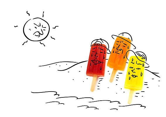 편집이미지 모자 바다 포토일러 아이스크림 해변 사람없음 태양 더위 땀 막대아이스크림 이미지편집 AI파일 자연요소 잡화 날씨 디저트 파일형식 벡터