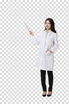 전신 편집 편집이미지 우먼라이프 여자 의학 한명 서기 20대 성인 앞모습 한국인 의사 가리킴 의사가운 지시봉 PNG 시력검사 성인여자한명만 편집소스 1 라이프스타일 뷰포인트 모션 사람 동양인 손짓 청년 의료진 가운 검사_조사 여자한명만 성인여자만 파일형식