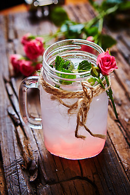 포토 JPG 해외이미지 꽃 음료 백그라운드 탁자 잔 주류 사람없음 초록색 모히토 해외202004 해외포토 식물 식기 컬러 가구 칵테일 파일형식 이미지허브