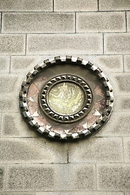 포토 JPG 해외이미지 유럽 벽 미술 사람없음 원형 방패 아일랜드 더블린 옛날 해외202004 해외포토 도형 나라 문화예술 파일형식 이미지허브