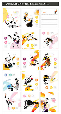 템플릿 여자 남자 ZIP 악기 연주 캘리그라피 붓터치 여러명 성인 달력 기타 플루트 바이올린 드럼 성악 지휘 탁상달력 인디자인 INDD 이미지템플릿 음악 다수 노래 현악기 타악기 관악기 사람 파일형식