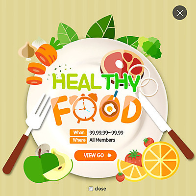 PSD 템플릿 접시 웹템플릿 포크 딸기 팝업 이벤트팝업 웹팝업 건강 마늘 사람없음 당근 자명종 나이프 사과 브로콜리 계란프라이 레이어팝업 이미지템플릿 식기 시계 채소 과일 뿌리채소 알람 칼 계란요리 파일형식