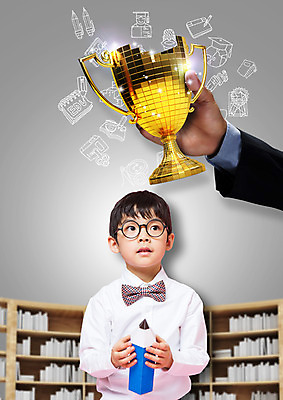 PSD 편집 편집이미지 손 어린이교육 교육 남자 안경 어린이 나비넥타이 책장 한명 들기 상반신 책 연필 한국인 트로피 이미지편집 1 잡화 가구 모션 넥타이 학용품 사람 동양인 신체부위 필기구 상_우승 파일형식