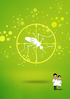 전신 PSD 서양인 편집 편집이미지 배너 여자 남자 의학 서기 성인 두명 의사 질병 박테리아 모기 전염병 성인만 지카바이러스 이미지편집 외국인 모션 사람 의료진 바이러스 해충 파일형식