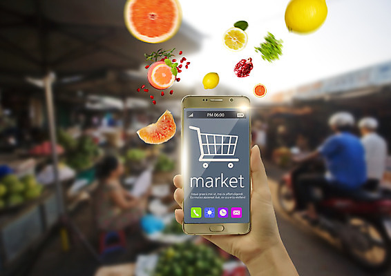 PSD 편집 편집이미지 손 음식 오렌지 정보기술 스마트라이프 한명 들기 신체부위 스마트폰 쇼핑 쇼핑카 오토바이 상인 레몬 스마트 석류 재래시장 이미지편집 1 라이프스타일 컨셉 과일 모션 기술 사람 핸드폰 스마트기기 바이크 카트 시장 파일형식