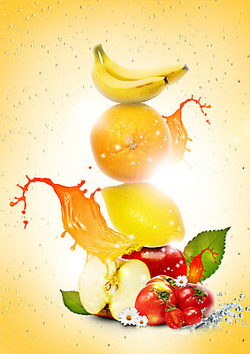 PSD 편집 편집이미지 꽃 오렌지 방울토마토 단면 나뭇잎 바나나 사람없음 쌓기 물방울 사과 레몬 튀는물 트로피컬아트 이미지편집 식물 잎 토마토 과일 모션 그림 액체표현 스플래쉬 파일형식
