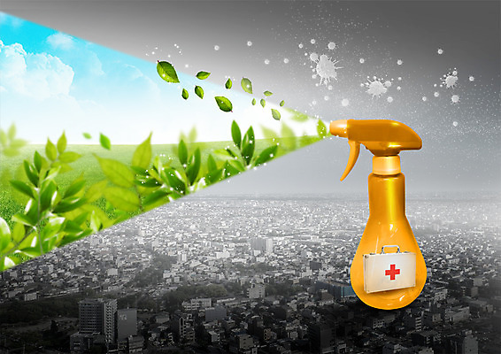 PSD 구름 편집 편집이미지 의학 하늘 나뭇잎 잔디 사람없음 도시 환경오염 오염 구급상자 분무기 박테리아 미세먼지 이미지편집 자연요소 식물 컨셉 잎 의료용품 먼지 파일형식