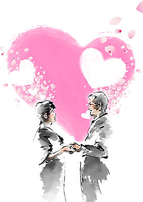 PSD 편집 편집이미지 여자 노년 남자 꽃잎 캘리그라피 의학 가족 상반신 성인 두명 옆모습 실버라이프 마주보기 손잡기 노부부 하트 60대 이미지편집 모양 라이프스타일 부부 꽃 뷰포인트 관계 모션 사람 파일형식