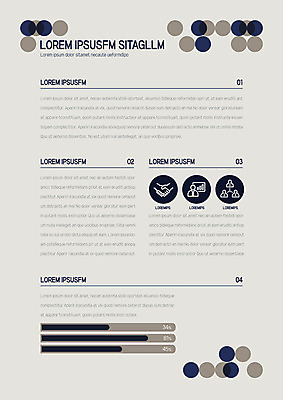 템플릿 내지 사람없음 원형 프레젠테이션 문서템플릿 서식 레이아웃 문서 제안서 이미지템플릿 AI파일 도형 파일형식 벡터
